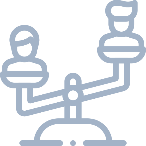 identifier-desequilibre Icône identifier les déséquilibres qui freinent la collaboration